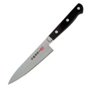  Utility Knife, 4.00 in., Black Pakkawood Handle