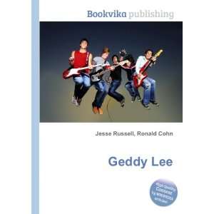 Geddy Lee Ronald Cohn Jesse Russell  Books