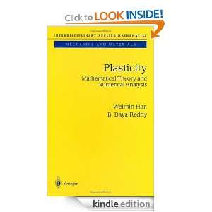   Mathematics) Weimin Han, B. Daya Reddy  Kindle Store