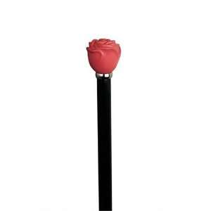   walking stick cane has a hardwood shaft and a weight capacity of 250