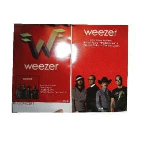  Weezer Poster The Red Album 2 Sided 