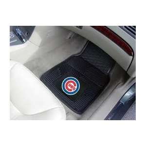  Chicago Cubs Premium All Weather 2pc Rubber Car Floor Mats 
