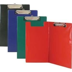  BAZIC A4 Size PVC Clip Folder w/ Low Profile Clip Case 