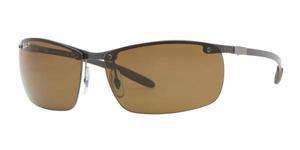 NEW Ray Ban RB 8306 082/83 Polarized Brown Sunglasses  
