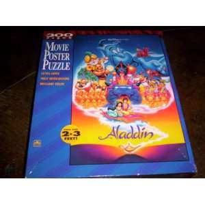  Aladdin Extra Large Movie Poster Puzzle   300 Pieces   2x3 