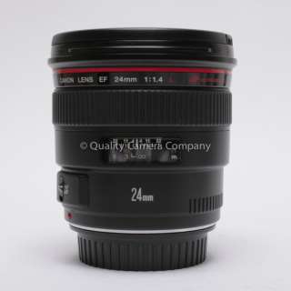 Canon EF 24mm f/1.4L USM   PRO QUALITY PRIME WIDE ANGLE FULL FRAME 