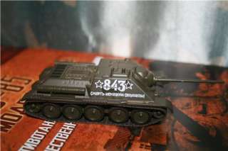 72 T 62 Soviet Tank Die Cast model & 7 Magazine Russian tanks FABBRI