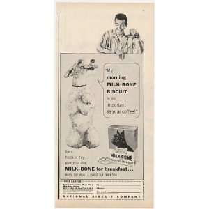  1953 Terrier Milk Bone Dog Biscuit Print Ad (3929)