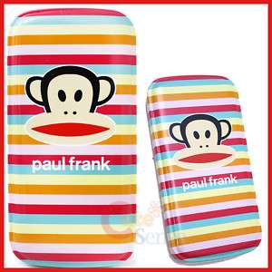 Paul Frank Metal Pencil Case  Red Classic 8x4 Licensed  