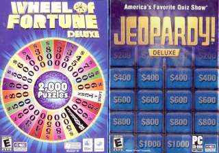 products for 1 Wheel of Fortune Deluxe and Jeopardy Deluxe both 