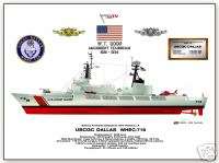 USCGC Dallas WHEC 716, Hamilton Class Cutter Print  