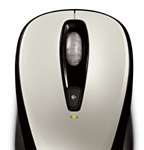 Microsoft Wireless Mobile Mouse 3000   White