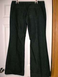 Dark WHITE HOUSE BLACK MARKET Noir $148 TROUSER Jeans Bootcut 10 14 12 