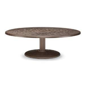   Aluminum Top 56 Round Metal Patio Chat Table Patio, Lawn & Garden
