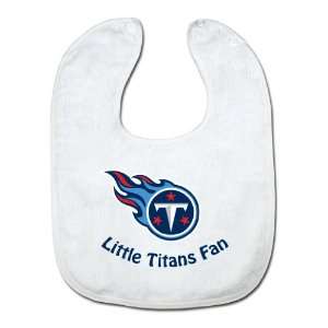  NFL Tennessee Titans White Snap Bib with Team Logo Sports 
