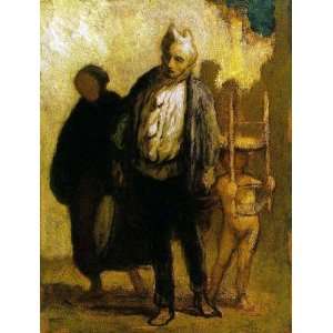  Hand Made Oil Reproduction   Honoré Daumier   24 x 32 