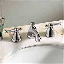 The Enfield Bathroom Faucet features the exclusive American Standard 