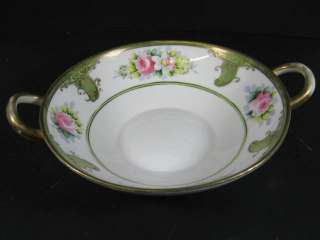 This hand painted Nippon bowl is a beautiful decorative or serving 