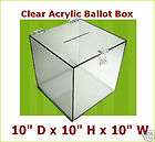 Plexiglass Acrylic Lead Ballot Suggestion Box 10