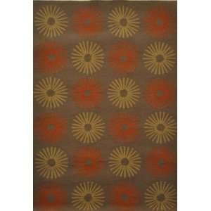 Jaipur Rugs Grant Design Indoor/Outdoor Star Power GD09 Cocoa Brown 7 