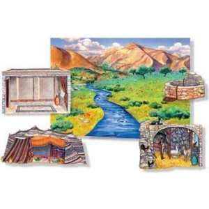  Hillside Flannel Board & Overlays Scripture Stories Bible 
