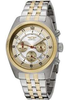 Gents I By Invicta Chrono SS Date Two Tone Date Watch 722631028832 