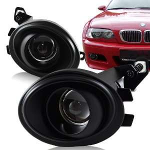 2001   2006 BMW E46 M3 & 2000   2005 BMW E39 M5 Black Projector Fog 