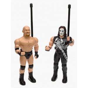  WCW Wrestling Walkie Talkies Goldberg and Sting Toys 