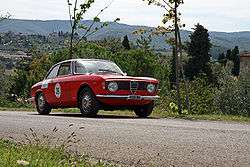 ALFA ROMEO GIULIA SPRINT GTA HISTORIC RACE RALLY CAR 65  