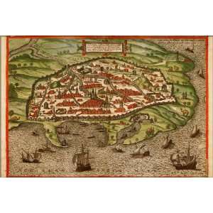 Alexandria Map, 1588   24x36 Poster