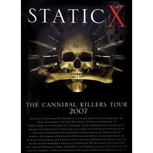  Static X   Posters   Limited Concert Promo