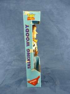 Thinkway Disney Toy Story Talking Woody Action Figure NIB WOW  