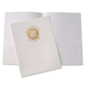  250 Custom Foil Imprinted Budget Presentation Pocket Folders 
