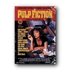   Pulp Fiction Movie Thurman Subway Poster 40X55 Stmr955