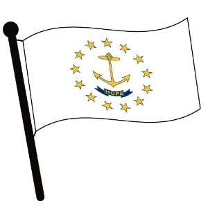  Rhode Island Waving Flag Clip Art Patio, Lawn & Garden