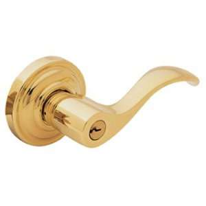 Baldwin 5256031RENT Unlacquered Brass Images, Wave Wave Style Right 