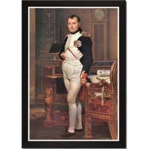   Poster 20x30, Portrait of Napoleon in his work room