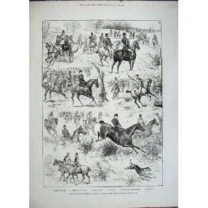  1882 Empress Austria Watkin Wynn Hounds Hunting Horses 