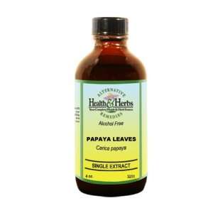 Alternative Health & Herbs Remedies Papaya Leaf with Glycerine, 4 