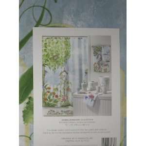  Donna Dewberry Fabric Shower Curtain   Donnas Garden 