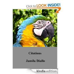 Citations (French Edition) Jamila Diallo  Kindle Store