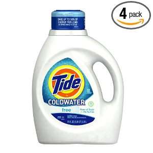  Tide Free For Coldwater Liquid Laundry Detergent 75 Fl Oz 