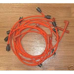 22 Pc MoPar Script Spark Plug Wire & Bracket Set for 1972 1973 1974 B 