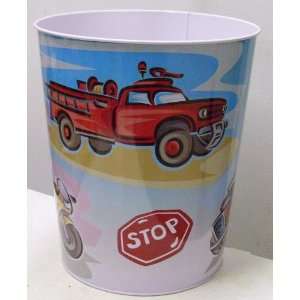   Truck, Truck, Stop, One Way) Trash Can Wastebasket