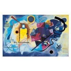  Wassily Kandinsky   Gelb Rot Blau Size 55.25x36.25 Poster 