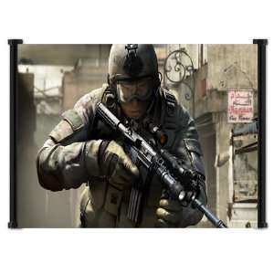  Socom Confrontation Game Fabric Wall Scroll Poster (26x16 