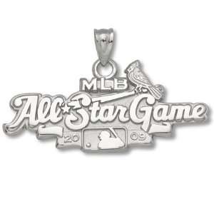    Sterling Silver 2009 MLB ALL STAR GAME LOGO 5/8