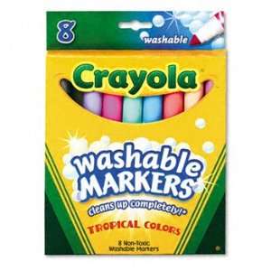   Washable Markers MARKER,TROP,WASHABLE,8/ST (Pack of 20) Office