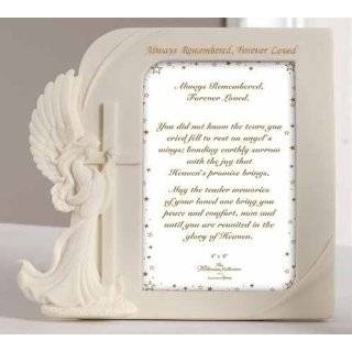 Pack of 2 Millenium Always Remembered Memorial Angel Picture Frames 