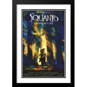 Squanto A Warriors Tale 32x45 Framed and Double Matted Movie Poster 
